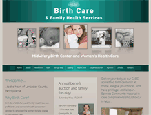 Tablet Screenshot of birthcaremidwives.com